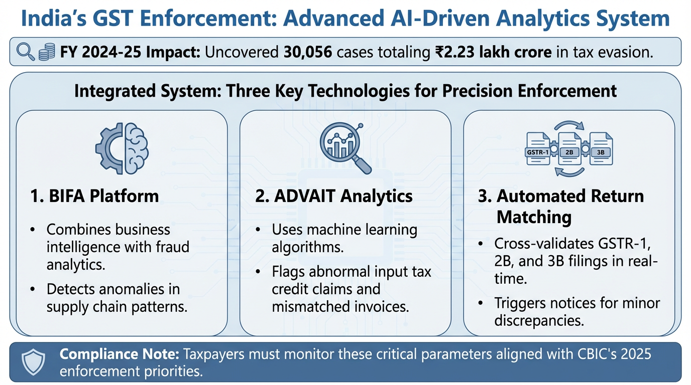 India's AI-powered GST detection system 2025