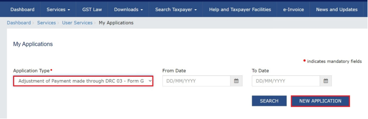 How can I make payment against the liability (tax, interest, penalty and others) based on self-ascertainment of tax and on ascertainment of tax by Tax Officer?