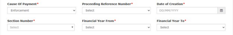 How can I make payment against the liability (tax, interest, penalty and others) based on self-ascertainment of tax and on ascertainment of tax by Tax Officer?
