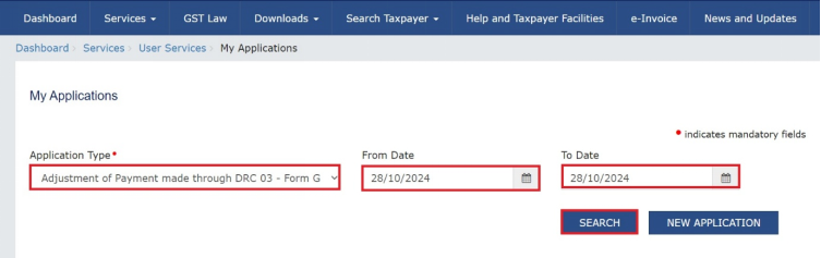 How can I make payment against the liability (tax, interest, penalty and others) based on self-ascertainment of tax and on ascertainment of tax by Tax Officer?