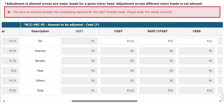 How can I make payment against the liability (tax, interest, penalty and others) based on self-ascertainment of tax and on ascertainment of tax by Tax Officer?