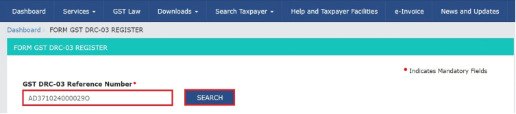How can I make payment against the liability (tax, interest, penalty and others) based on self-ascertainment of tax and on ascertainment of tax by Tax Officer?