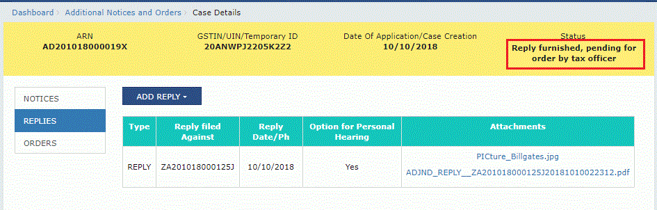 How can I file reply in Form GST DRC-06 against proceedings initiated for tax collected but not deposited with Government?