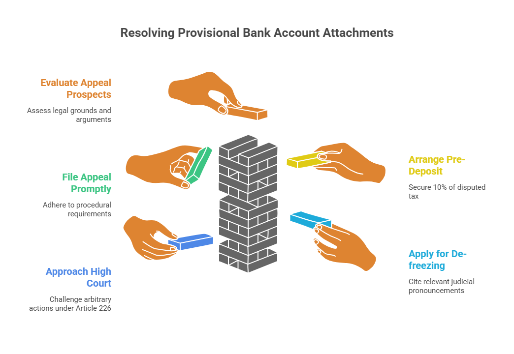 CFO Playbook to handle GST provisional bank attachment