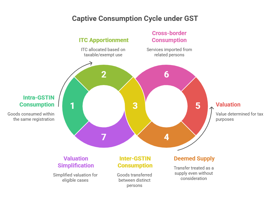Captive Consumption Cycle under GST