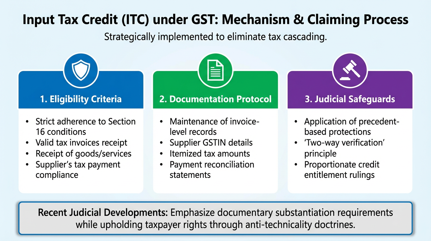 ITC under Gst