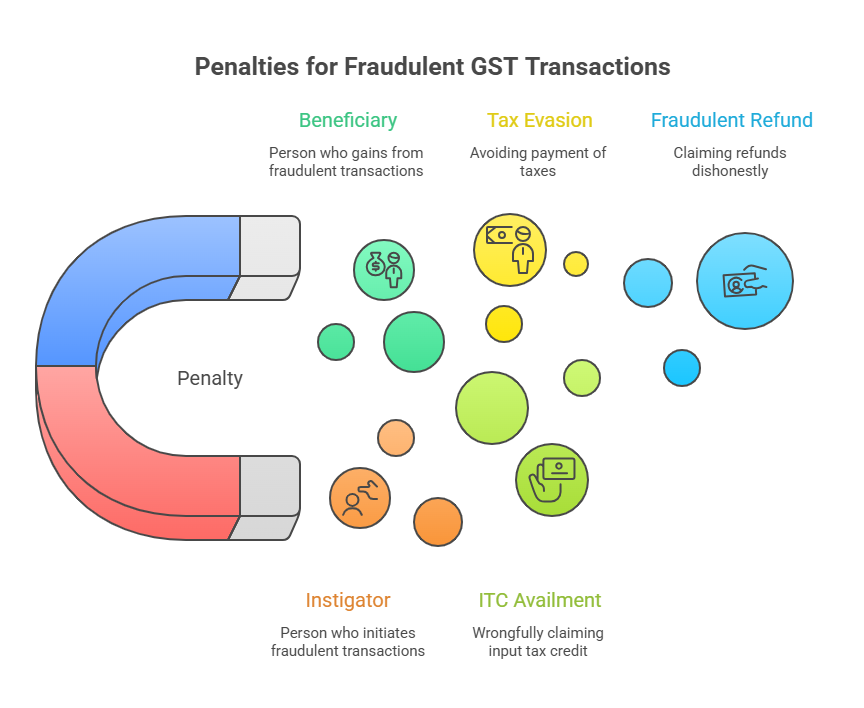 Penalties for Fraudulent GST Transactions