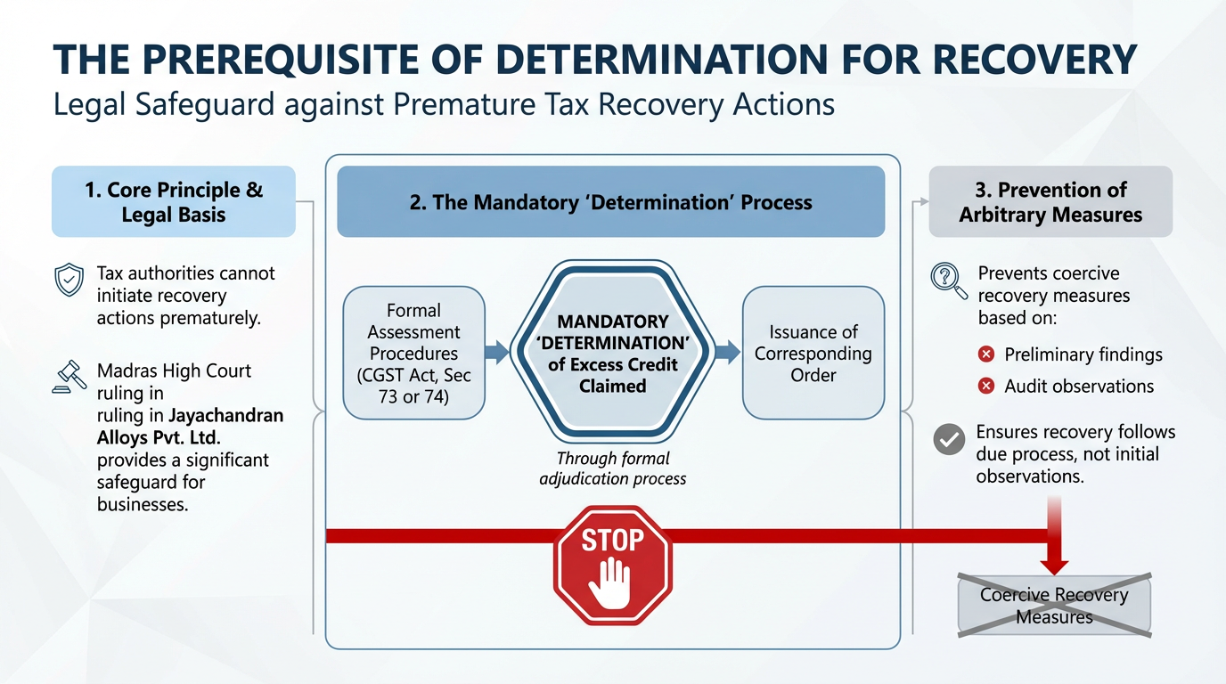Prerequisite for recovery