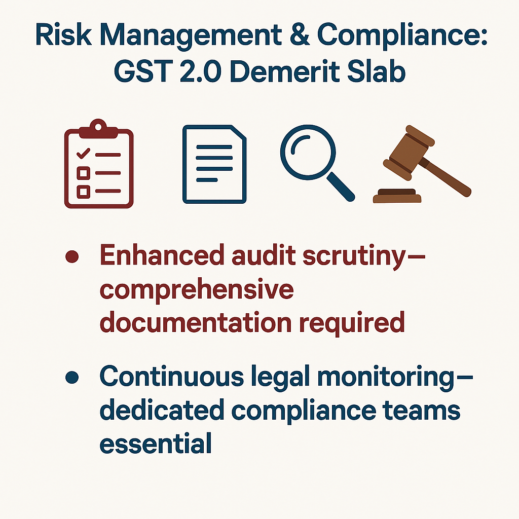 Risk management under GST 40%