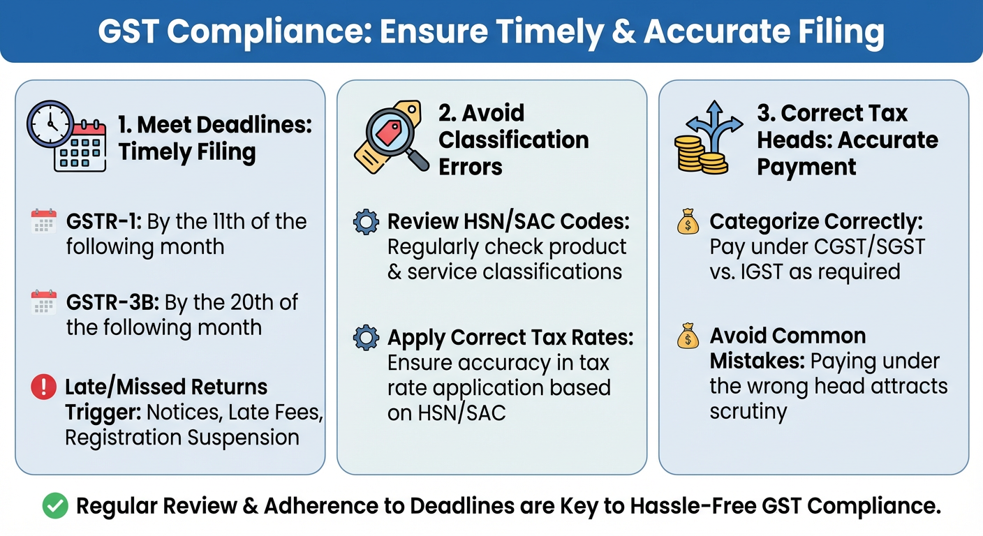 ensure timely and accurate filing