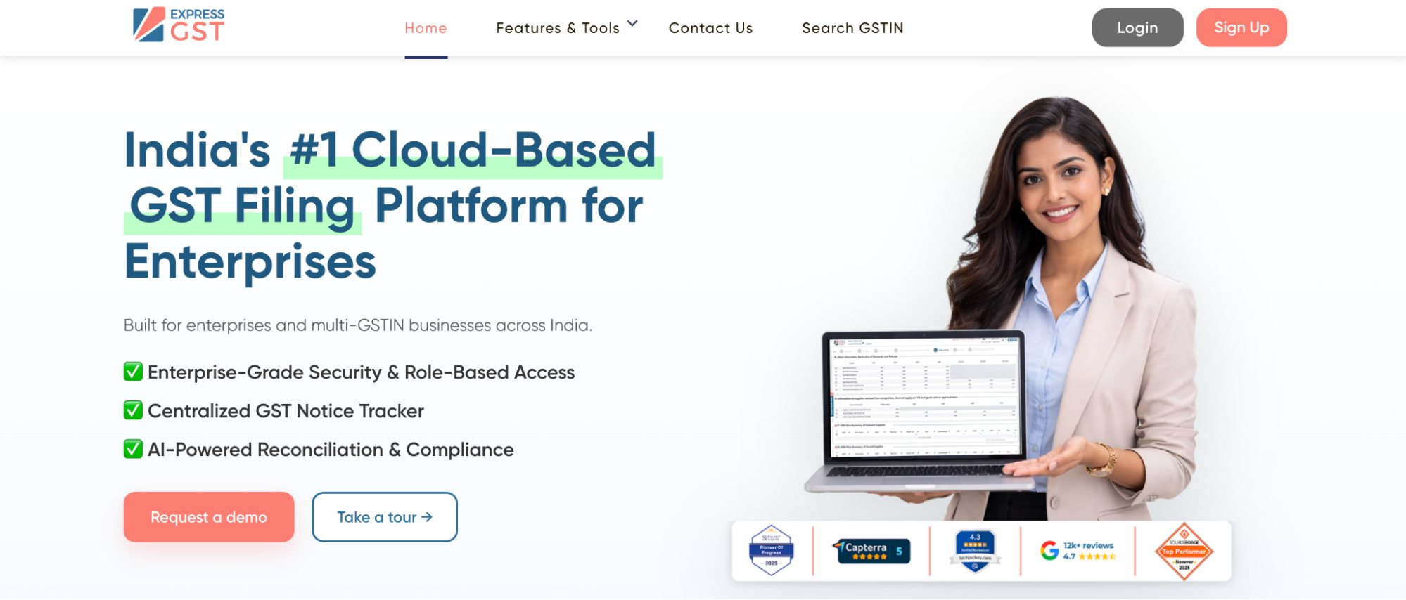 Express GST enterprise software solution.