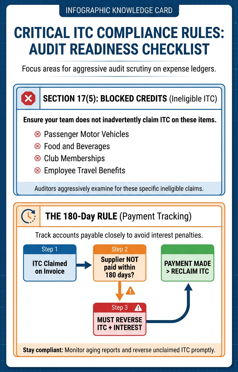 monitor itc compliance