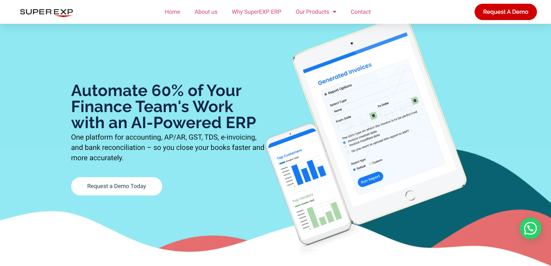SuperEXP for SAP ERP integration and financial compliance workflows.
