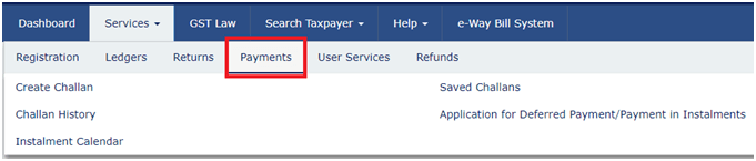 Government GST Portal Login