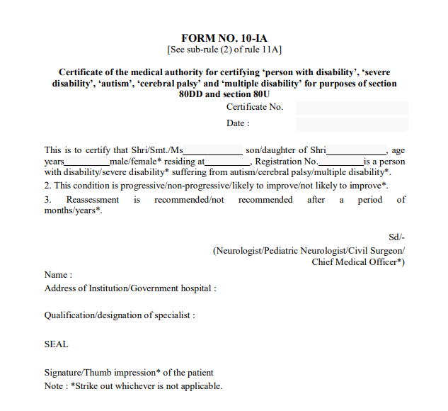 form-10-ia-section-80dd-masters-india